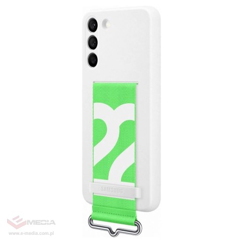 Samsung Silicone Cover gumowe silikonowe etui pokrowiec Samsung Galaxy S22+ (S22 Plus) biały (EF-GS906TWEGWW)