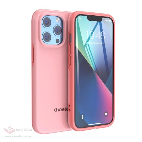 Choetech MFM Anti-drop case etui Made For MagSafe do iPhone 13 Pro różowy (PC0113-MFM-PK)