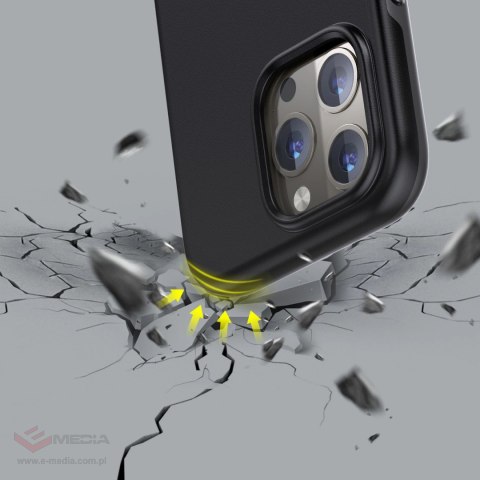 Choetech MFM Anti-drop etui pokrowiec iPhone 13 Pro Max czarny (PC0114-MFM-BK)