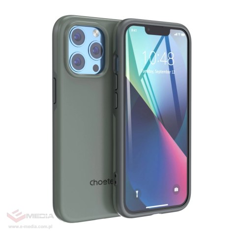 Choetech MFM Anti-drop etui pokrowiec iPhone 13 Pro Max zielony (PC0114-MFM-GN)