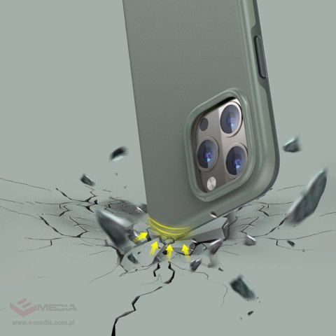 Choetech MFM Anti-drop etui pokrowiec iPhone 13 Pro Max zielony (PC0114-MFM-GN)