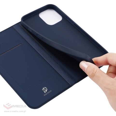 Dux Ducis Skin Pro kabura etui pokrowiec z klapką iPhone 14 / 13 niebieski