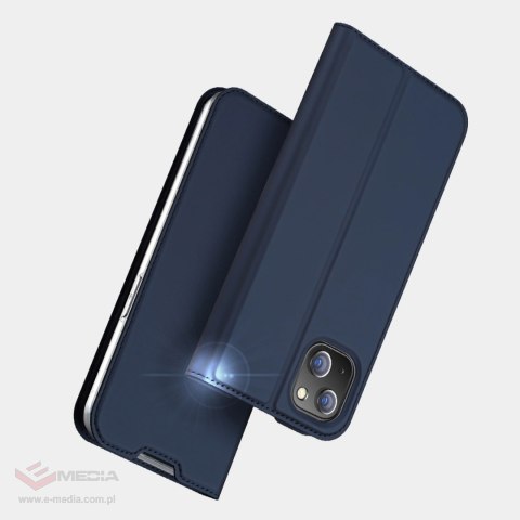 Dux Ducis Skin Pro kabura etui pokrowiec z klapką iPhone 14 / 13 niebieski