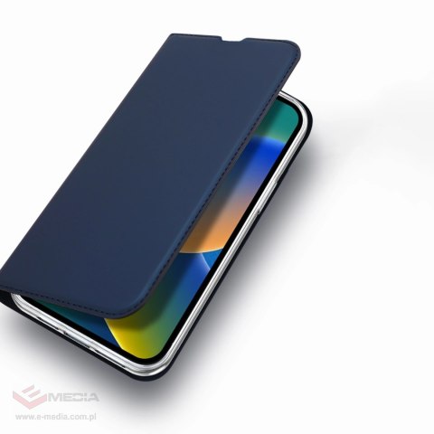 Dux Ducis Skin Pro kabura etui pokrowiec z klapką iPhone 14 / 13 niebieski