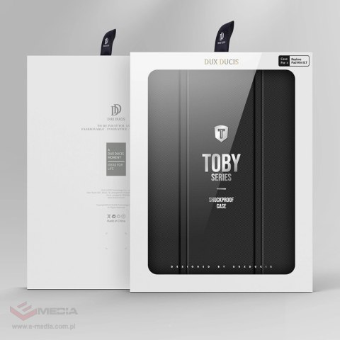 Dux Ducis Toby pancerne etui z klapką Smart Case do Realme Pad Mini czarny