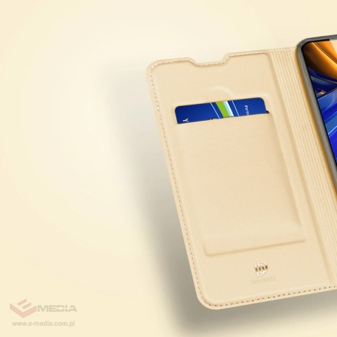 Dux Ducis Skin Pro kabura etui pokrowiec z klapką Xiaomi Poco F4 5G różowy