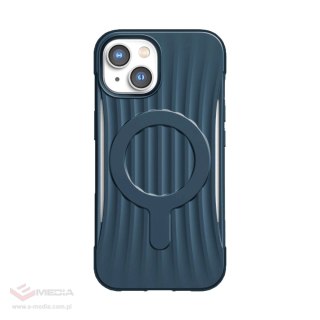 Raptic X-Doria Clutch Built Case etui iPhone 14 Plus z MagSafe pokrowiec plecki niebieski