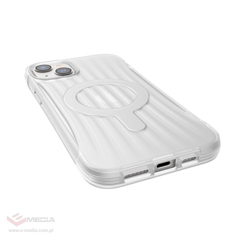 Raptic X-Doria Clutch Built Case etui iPhone 14 Plus z MagSafe pokrowiec plecki przezroczysty