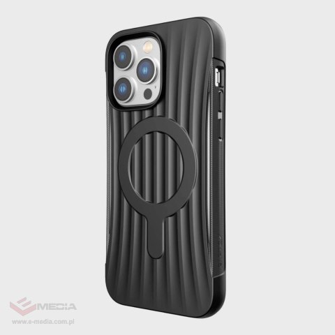 Raptic X-Doria Clutch Built Case etui iPhone 14 Pro Max z MagSafe pokrowiec plecki czarny