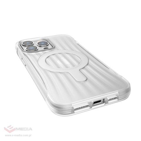 Raptic X-Doria Clutch Built Case etui iPhone 14 Pro Max z MagSafe pokrowiec plecki przezroczysty