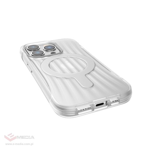 Raptic X-Doria Clutch Built Case etui iPhone 14 Pro z MagSafe pokrowiec plecki przezroczysty