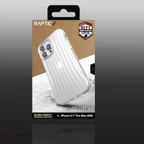 Raptic X-Doria Clutch Case etui iPhone 14 Pro Max pokrowiec plecki przezroczysty