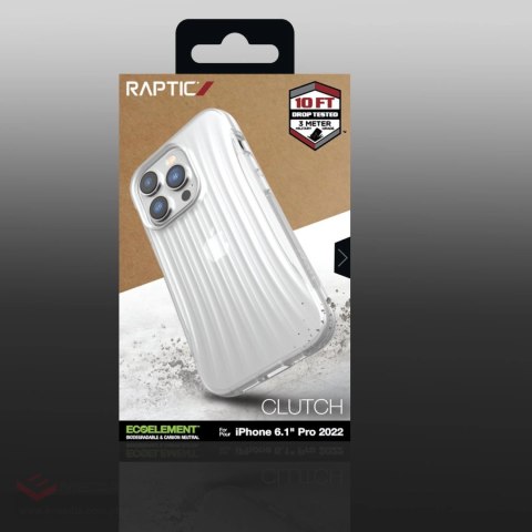 Raptic X-Doria Clutch Case etui iPhone 14 Pro pokrowiec plecki przezroczysty