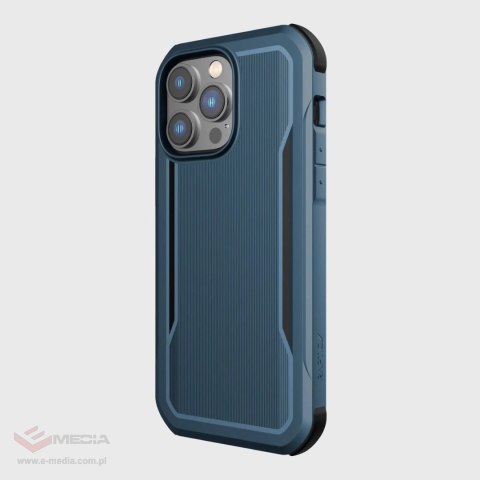 Raptic X-Doria Fort Case etui iPhone 14 Pro Max z MagSafe pancerny pokrowiec niebieski