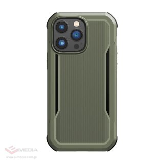 Raptic X-Doria Fort Case etui iPhone 14 Pro Max z MagSafe pancerny pokrowiec zielony