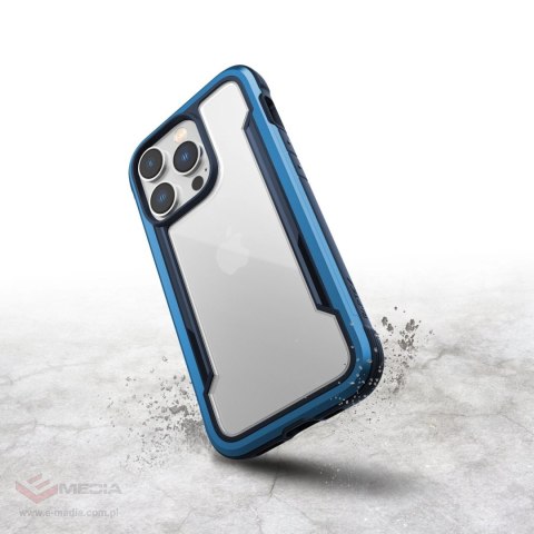 Raptic X-Doria Shield Case etui iPhone 14 Pro pancerny pokrowiec niebieski