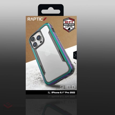 Raptic X-Doria Shield Case etui iPhone 14 Pro pancerny pokrowiec opal