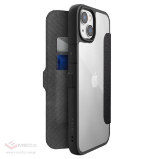 Raptic X-Doria Urban Folio Case etui iPhone 14 Plus pokrowiec z klapką czarny