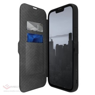 Raptic X-Doria Urban Folio Case etui iPhone 14 Plus pokrowiec z klapką czarny