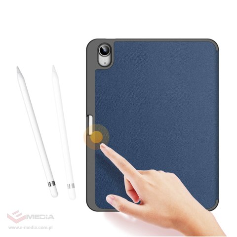 Dux Ducis Domo etui iPad 10.9'' 2022 (10 gen.) pokrowiec smart cover podstawka niebieskie