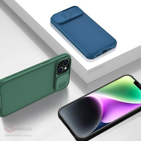 Nillkin CamShield Pro Case etui iPhone 14 Plus pancerny pokrowiec osłona na aparat kamerę czarny