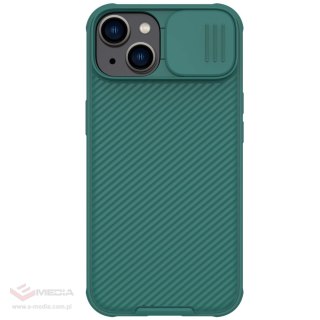 Nillkin CamShield Pro Case etui iPhone 14 Plus pancerny pokrowiec osłona na aparat kamerę zielony