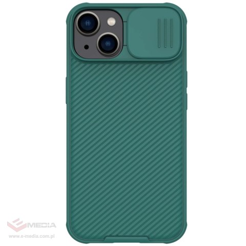 Nillkin CamShield Pro Case etui iPhone 14 Plus pancerny pokrowiec osłona na aparat kamerę zielony