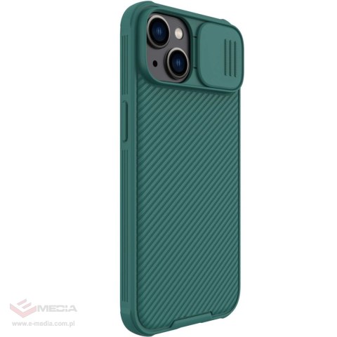 Nillkin CamShield Pro Case etui iPhone 14 Plus pancerny pokrowiec osłona na aparat kamerę zielony