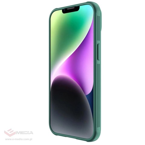 Nillkin CamShield Pro Case etui iPhone 14 Plus pancerny pokrowiec osłona na aparat kamerę zielony