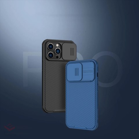 Nillkin CamShield Pro Case etui iPhone 14 Pro Max pancerny pokrowiec osłona na aparat kamerę zielony