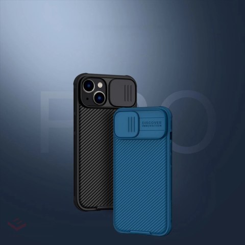 Nillkin CamShield Pro Case etui iPhone 14 / iPhone 13 pancerny pokrowiec osłona na aparat kamerę czarny