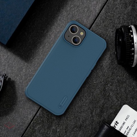 Nillkin Super Frosted Shield Pro etui iPhone 14 Plus pokrowiec na tył plecki czerwony