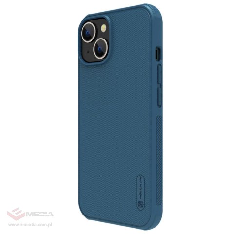 Nillkin Super Frosted Shield Pro etui iPhone 14 Plus pokrowiec na tył plecki niebieski