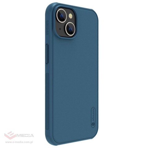 Nillkin Super Frosted Shield Pro etui iPhone 14 Plus pokrowiec na tył plecki niebieski