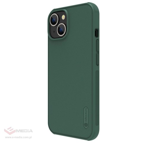 Nillkin Super Frosted Shield Pro etui iPhone 14 Plus pokrowiec na tył plecki zielony