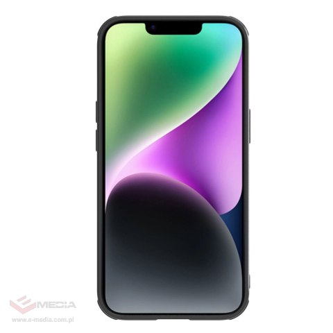 Nillkin Synthetic Fiber S Case etui iPhone 14 z osłoną na aparat czarny