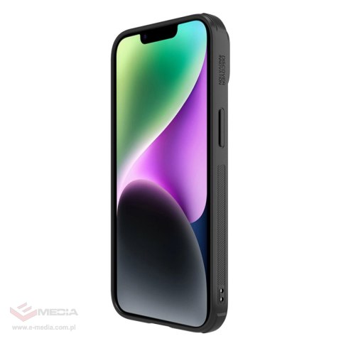 Nillkin Synthetic Fiber S Case etui iPhone 14 z osłoną na aparat czarny