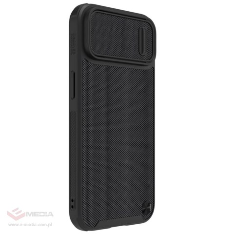 Nillkin Textured S Case etui iPhone 14 pancerny pokrowiec z osłoną na aparat czarny