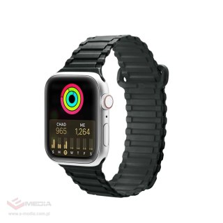 Dux Ducis Strap (Armor Version) pasek Apple Watch Ultra, SE, 9, 8, 7, 6, 5, 4, 3, 2, 1 (49, 45, 44, 42 mm) silikonowa magnetyczn