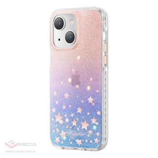 Kingxbar Heart Star Series etui iPhone 14 Plus etui w gwiazdki zodiac