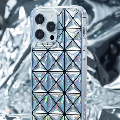 Kingxbar Miya Series etui iPhone 14 Pro pokrowiec obudowa na tył plecki laser color