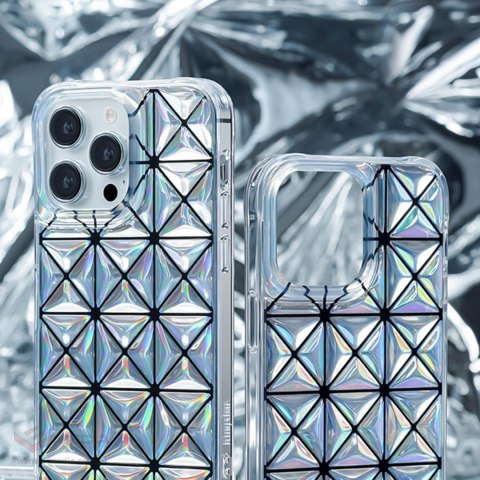 Kingxbar Miya Series etui iPhone 14 pokrowiec obudowa na tył plecki białe