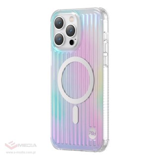 Kingxbar PQY Go Out Series magnetyczne etui iPhone 14 Plus MagSafe laser color