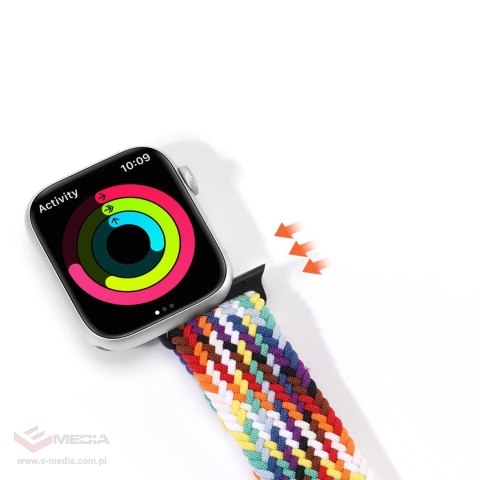 Dux Ducis Strap (Mixture II Version) pasek Apple Watch Ultra, SE, 9, 8, 7, 6, 5, 4, 3, 2, 1 (49, 45, 44, 42 mm) pleciona opaska 