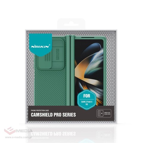 Nillkin CamShield Pro Case (simple) etui Samsung Galaxy Z Fold 4 pokrowiec z osłoną na aparat niebieskie