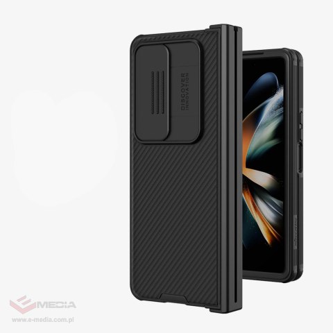 Nillkin CamShield Pro Case (simple) etui Samsung Galaxy Z Fold 4 pokrowiec z osłoną na aparat niebieskie