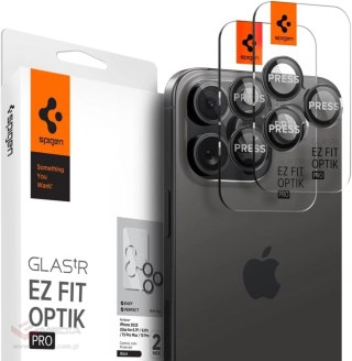 Osłona aparatu Spigen Glas.tR EZ Fit Optik Camera Protector na iPhone 14 Pro / Pro Max / 15 Pro / Pro Max / 16 Pro / Pro Max - c