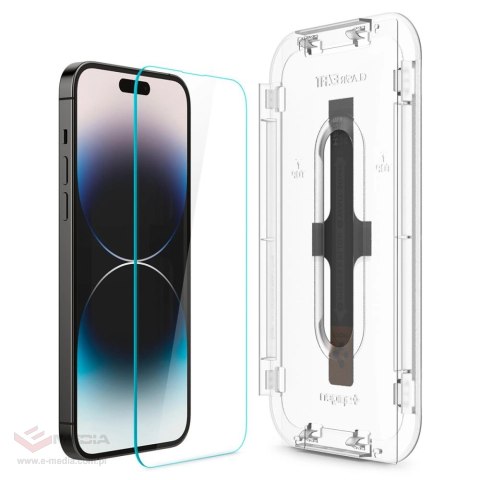 Szkło hartowane Spigen Glas.tR EZ Fit na iPhone 14 Pro Max - 2 szt.