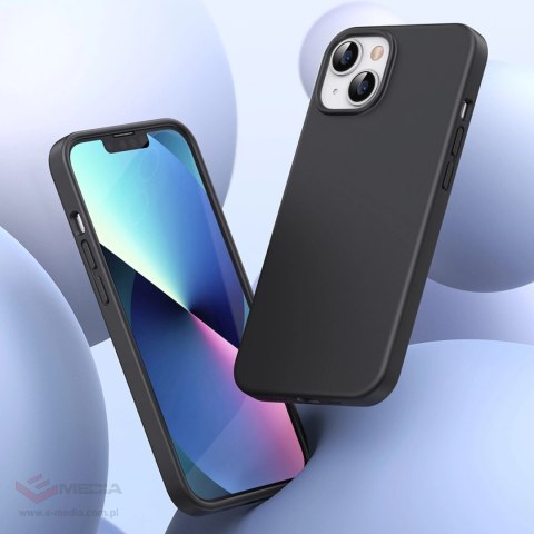 Ugreen LP626 Silky Silicone Protective Case gumowe elastyczne silikonowe etui na telefon do iPhone 14 Plus czarny (90920)