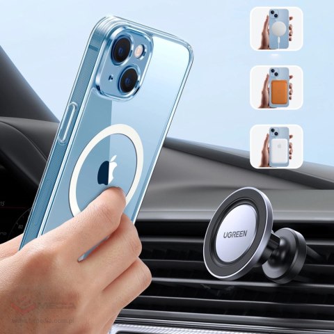 Ugreen LP642 Classy Clear Magnetic Protective Case żelowe magnetyczne etui do iPhone 14 Plus przezroczysty (kompatybilne z MagSa